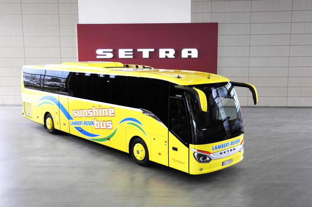 Drei neue Setras für Lambert Reisen Bustreff.de Busmagazin