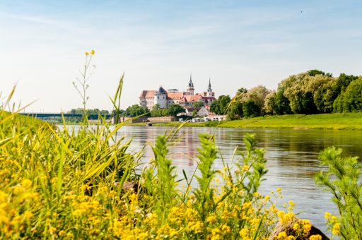 Stadt Torgau, Schloss Hartenfels, Elbe – Sachsen, Nordsachsen